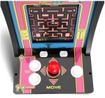 Arcade1Up Ms. PAC-Man Countercade, Built for Your Home, 1 Player, 5 Classic Games, 8-inch Screen