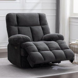 Comfortable Oversized Electric Recliner for Mancaves