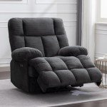 Comfortable Oversized Electric Recliner for Mancaves