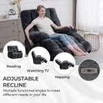 Comfortable Oversized Electric Recliner for Mancaves