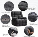 Comfortable Oversized Electric Recliner for Mancaves