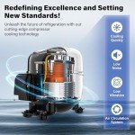 Yeego 3.1Cu.ft Beverage Refrigerator Cooler, 121 Can Mini Fridge with Glass Door, Small Drink Fridge with Adjustable Thermostat, Beverage Cooler for Beer Drinks Wines for Home Office or Bar