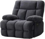 Comfortable Oversized Electric Recliner for Mancaves
