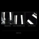 Krosno Water Glasses, Set of 6, 16.6 fl oz, Water Drinks Juice, Infinity Collection, Lead-Free Lightweight Glass, Everyday Drinking Glass, Dishwasher Safe, Made in Europe