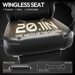 Dowinx Ergonomic Gaming Chair with Massage Support