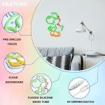 JOSEBRU Anime Neon Sign Dinosaurs Neon Sign Dimmable LED Neon Lights for Bedroom Wall Decor Game Room Decor Mario Decor for Kids Boys Man Cave, Gifts for Mario Fans