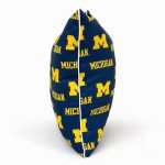 College Covers Pair Decorative Pillow, 2 Count (Pack of 1), Michigan Wolverines