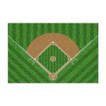 Osimiccp Baseball Rug for Boys Bedroom 5'x7' Non Slip Sports Rug,Boys Rugs for Bedroom Living Room Baseball Room Decor