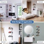 KOTIJOKI Fire Escape Ladder Shelf - New York Inspired 4 Tier Metal Shelf with Screws & Screwdriver, for Home Décor Organizer and Action Figure Display