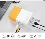 Portable mini projectors LED micro projector 1080P home party meeting theater projector Wireless Connect phones（Newest upgraded version ）