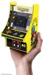 My Arcade Pac-Man 40th Anniversary Micro Player, Fully Playable, 6.75 Inch Collectible, Full Color, Gold Plated, Battery or Micro USB Powered (DGUNL-3290), yellow