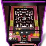 ARCADE1UP Ms. Pacman Deluxe Black Variant Arcade Machine, Built for Your Home, with 5-Foot Tall Full-Size Stand-up Cabinet, 14 Classic Games, and 17-inch Screen