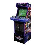 Arcade1Up NFL Blitz Legends Arcade Machine - 4 Player, 5-foot tall full-size stand-up game for home with WiFi for online multiplayer, leaderboards, and a light-up marquee