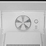 KoolMore KM-MDR-1D-6C 6 Cu. Ft. Commercial One Glass Door Display Upright Beverage Refrigerator Cooler Merchandiser-22.8 in. x 21.4 in. x 52.7 in. [Black]