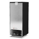 KoolMore KM-MDR-1D-6C 6 Cu. Ft. Commercial One Glass Door Display Upright Beverage Refrigerator Cooler Merchandiser-22.8 in. x 21.4 in. x 52.7 in. [Black]