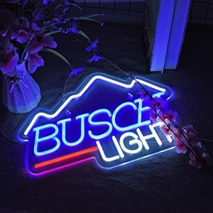 BNeonushc Neon Light Neon Sign for wall decor Beer Bar Home Bedroom man cave Bedside Table Decoration Recreation Room Gifts Neon Sign for Gifts
