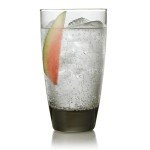 Libbey Classic Smoke Tumbler Glasses, 18-ounce, Set of 12