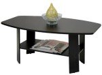 Espresso Simple Design Coffee Table for Mancaves