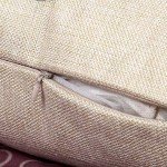 Swono Throw Pillow Case American Flag with Camouflage Cotton Linen Square Cushion Cover Standard Pillowcase for Men Women Home Decorative Sofa Armchair Bedroom Livingroom 18 x 18 inch