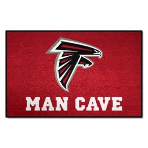FANMATS 14265 NFL Atlanta Falcons Nylon Universal Man Cave Starter Rug , 19"x30"
