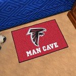 FANMATS 14265 NFL Atlanta Falcons Nylon Universal Man Cave Starter Rug , 19"x30"