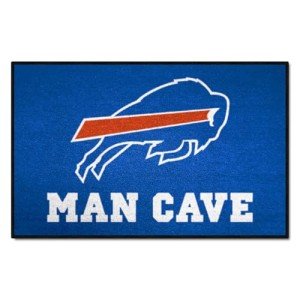 FANMATS 14273 NFL Buffalo Bills Nylon Universal Man Cave Starter Rug , 19"x30"