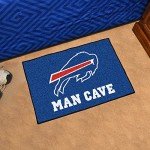 FANMATS 14273 NFL Buffalo Bills Nylon Universal Man Cave Starter Rug , 19"x30"