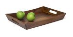 Acacia Curved Serving Tray for Your Mancave