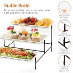 3-Tier Collapsible Serving Tray for Parties