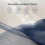 PHI VILLA 3m Outdoor Umbrella with Ventilation