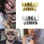 24K Gold Plated Hip Hop Grillz for Teeth