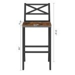 Mancave Bar Stools - MAHANCRIS BAHR0901N1