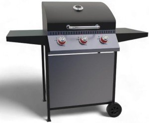 GasOne 3-Burner Stainless Steel Outdoor Grill