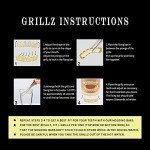 Hip Hop Gold Grillz Set with Zirconia Diamonds