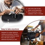 Joyfair Portable BBQ Grill Set for Mancave