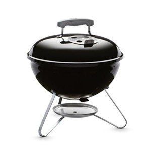 Weber Smokey Joe Silver Charcoal Grill - Black