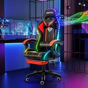 RGB Gaming Chair with Speakers & LED Lights