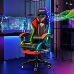RGB Gaming Chair with Speakers & LED Lights