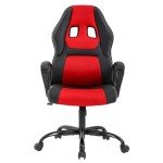 Ergonomic Gaming Chair with Lumbar Support - Red