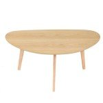 Modern Oval Coffee Table for Small Spaces