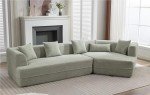 Modular Green Sofa Couch for Mancave Comfort