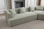 Modular Green Sofa Couch for Mancave Comfort