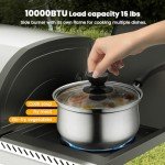 4-Burner Stainless Steel Gas BBQ Grill