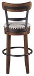 Brown Farmhouse Pub Height Barstool by Ashley