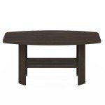 Dark Brown Simple Design Coffee Table for Mancave