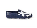 Country Club Driver Print Floafers in Navy/White