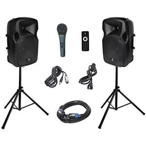 Powerful 1000W Bluetooth PA Speaker System Set
