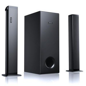 Powerful 2.1CH Sound Bar with Detachable Subwoofer