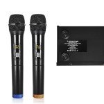 16-Channel Wireless Karaoke Mixer with 2 Microphones