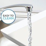 Set of 3 White Acrylic Serving Trays